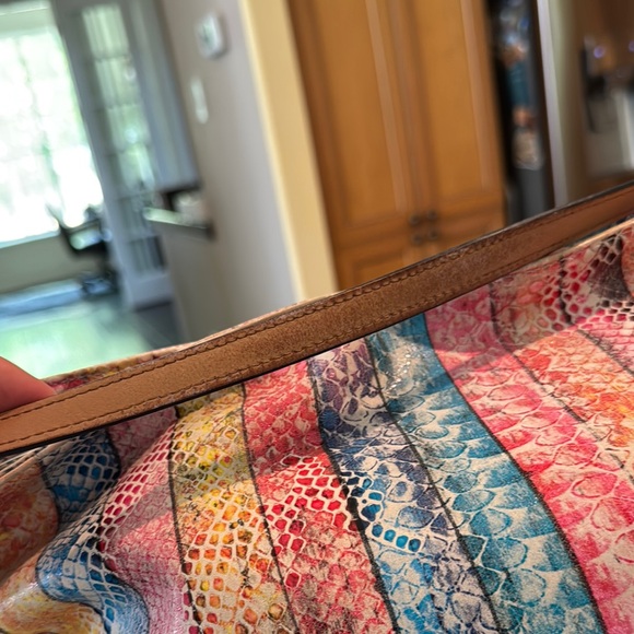 Multicolor Striped Women's Bag - Picture 14 of 14